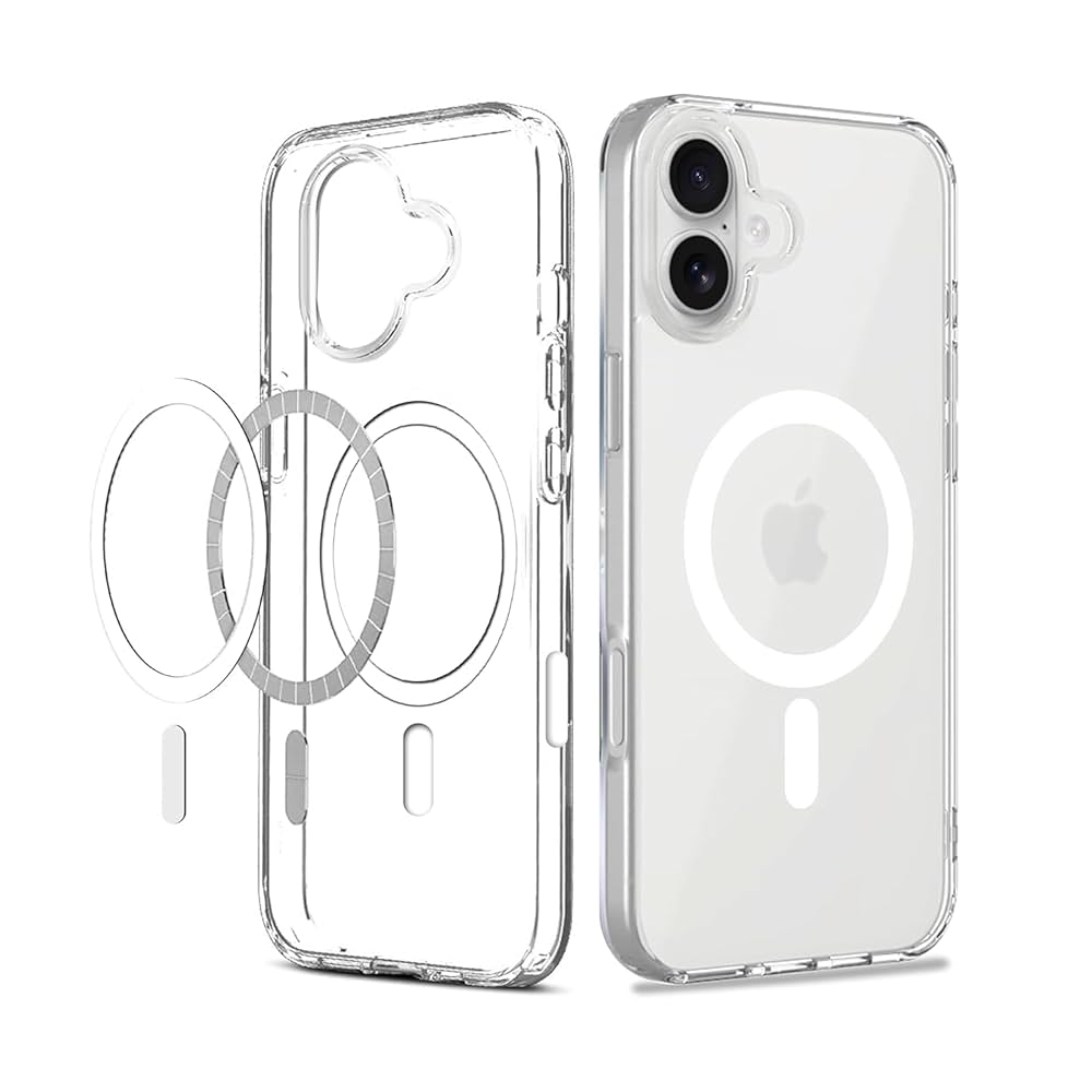 MagSafe Case for iPhone 16 – Wireless Charging Supported, Shockproof & Slim Cover
