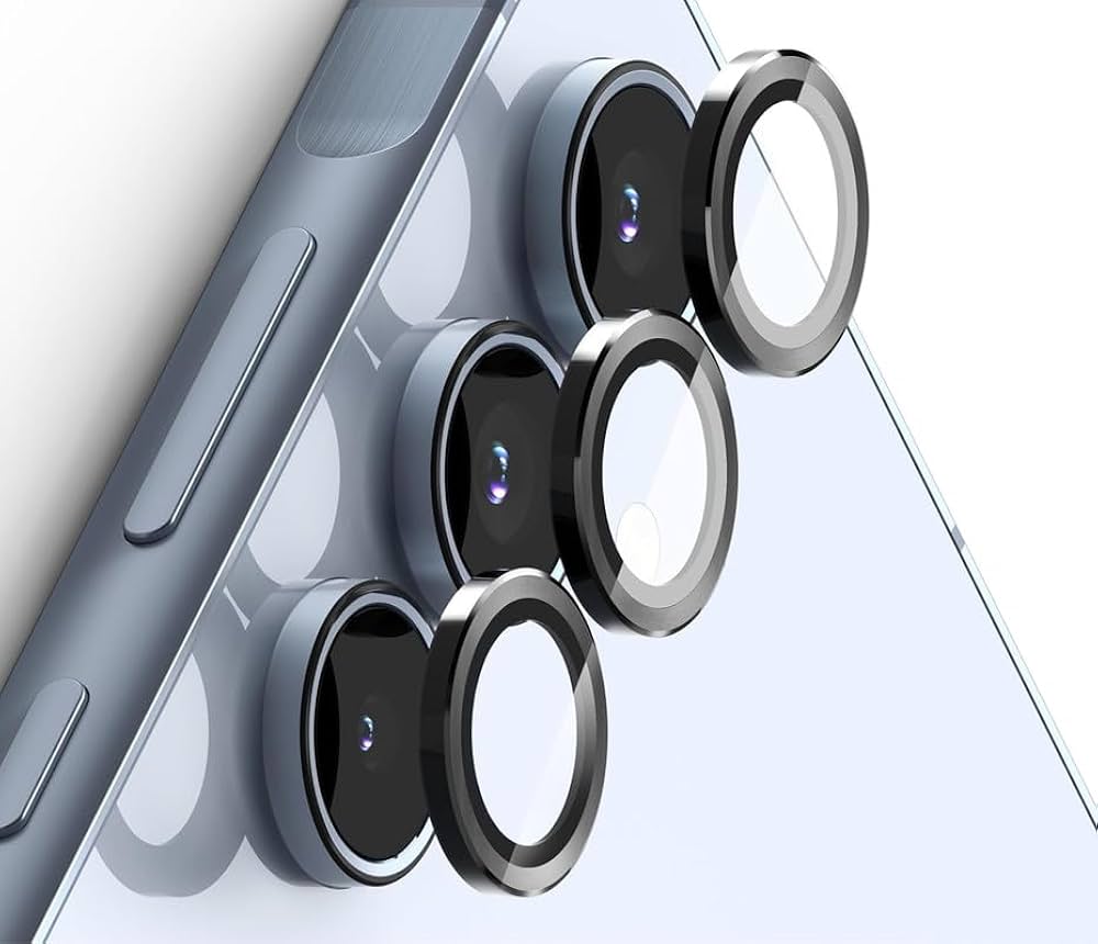 Camera Lens Protector for Samsung Galaxy A15 – HD Tempered Glass, Scratch & Dust Protection