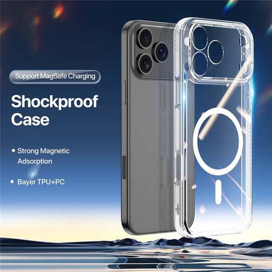 MagSafe Case for iPhone 17 Pro Max – Wireless Charging Supported, Shockproof & Slim Cover