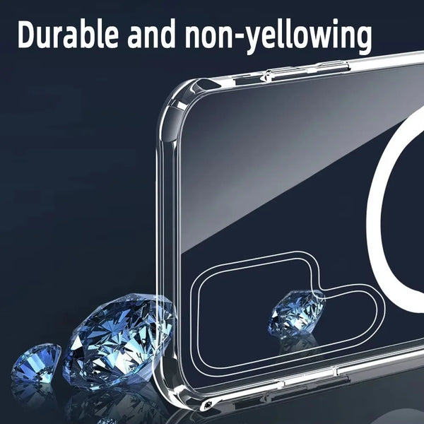 Samsung S24 Series MagSafe Transparent Cover
