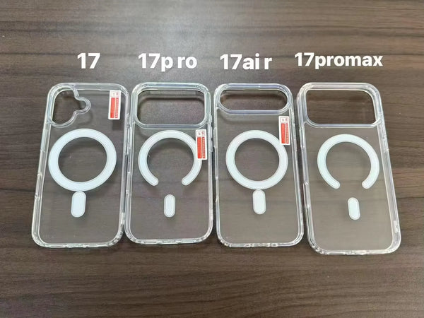 iPhone 17 Series MagSafe Transparent Cover