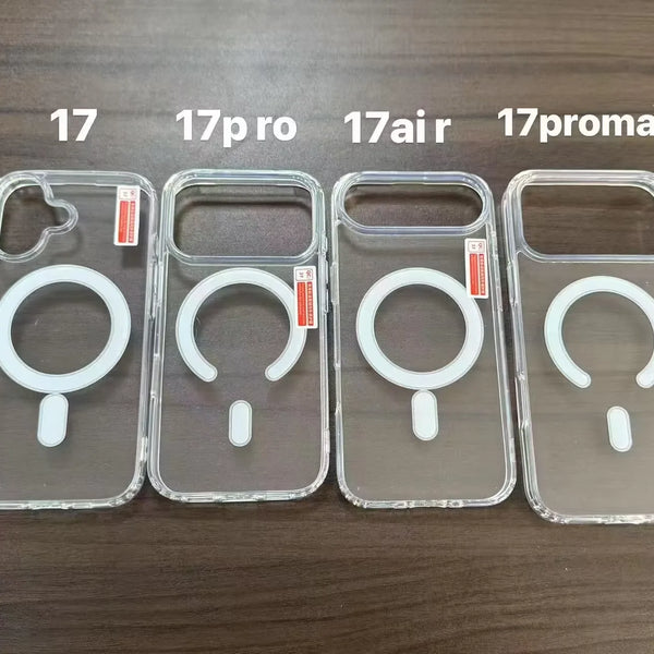 iPhone 17 Series MagSafe Transparent Cover