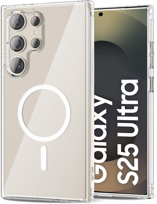 MagSafe Case for Samsung Galaxy S25 Ultra – Wireless Charging Supported, Slim & Shockproof Cover"